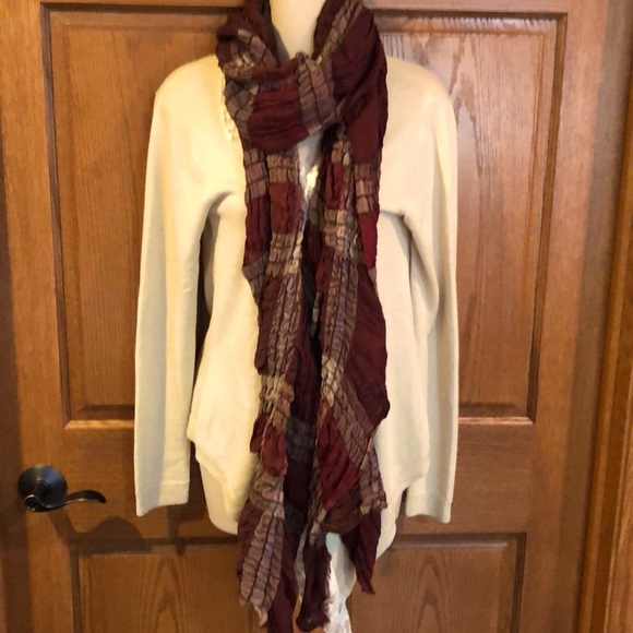 Tolani Brown/Rust Scarf 🧣 NWOT - Picture 1 of 4